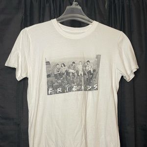 White FRIENDS TV show Short-Sleeve T-Shirt M